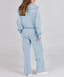 Ariana | Cozy Zip-Up Knit Sweater & High-Waist Pant Set