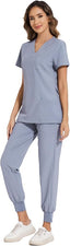 "Vitals+" 2-Piece Scrub Set – Functional, Flattering, and Made to Move