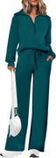 The “LuxeEase” Two-Piece Lounge Set