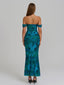 Veyora | Off The Shoulder Corset Maxi Dress