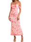 Veyora | Off The Shoulder Corset Maxi Dress