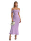 Veyora | Off The Shoulder Corset Maxi Dress