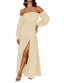 Lumora | Off-Shoulder Maxi Dress