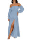 Lumora | Off-Shoulder Maxi Dress