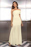 "Zyora" One-Shoulder Pleated Maxi Dress