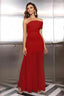 "Zyora" One-Shoulder Pleated Maxi Dress