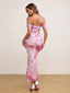 Veyora | Off The Shoulder Corset Maxi Dress