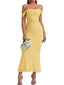Veyora | Off The Shoulder Corset Maxi Dress
