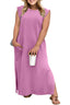 Olivrae | Summer Maxi Dress with Pockets