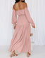 Lumora | Off-Shoulder Maxi Dress