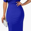 "Soraya" Off-Shoulder Evening Gown