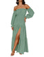 Lumora | Off-Shoulder Maxi Dress
