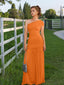 "Zyora" One-Shoulder Pleated Maxi Dress