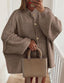 Mila Oversized Knit Button-Up Cardigan