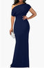 "Soraya" Off-Shoulder Evening Gown