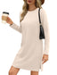 Merivelle | Long Sleeve Casual Mini Dress
