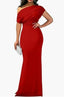 "Soraya" Off-Shoulder Evening Gown