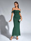 Veyora | Off The Shoulder Corset Maxi Dress