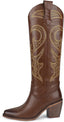 "Isadora" Embroidered Western Boots