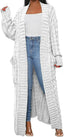 "Lena" Maxi Knit Duster