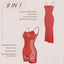 "Zara" Strapless Bodycon Maxi