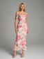Veyora | Off The Shoulder Corset Maxi Dress
