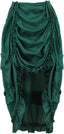 Ophelia | Gothic Ruched Ruffle Skirt