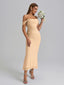 Veyora | Off The Shoulder Corset Maxi Dress