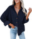 "Lottie" Oversized Corduroy Shirt