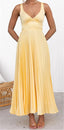 Qikaka | Satin Pleated Bodycon Dress