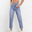 Riley Adjustable Button Slim Jeans