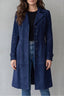Delvienne – Vintage suede finish – Longline coat