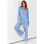 Kaia | Chic Half-Zip Sweatsuit with Wide-Leg Pants & Pockets