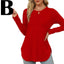 “Emery” Longline Thumbhole Top
