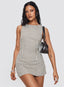 Mivorra | Black Tie-Back Sleeveless Romper
