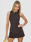 Mivorra | Black Tie-Back Sleeveless Romper