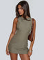 Mivorra | Black Tie-Back Sleeveless Romper