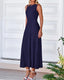 "Sienna" Ribbed Knit Midi Dress