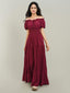 "Viola" Boho Tiered Maxi Dress
