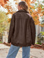 The “Too Cool to Care” Faux Leather Jacket
