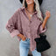 "Lottie" Oversized Corduroy Shirt