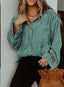 "Hollis" Corduroy Boyfriend Shirt