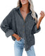 "Lottie" Oversized Corduroy Shirt