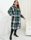 "Willa" Oversized Plaid Longline Shacket