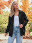Raven | Oversized Leather Jacket