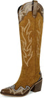 "Isadora" Embroidered Western Boots