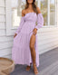 Lumora | Off-Shoulder Maxi Dress