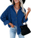 "Lottie" Oversized Corduroy Shirt