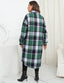 "Willa" Oversized Plaid Longline Shacket