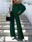 LoungeLuxe™ 2-Piece Off-Shoulder Set